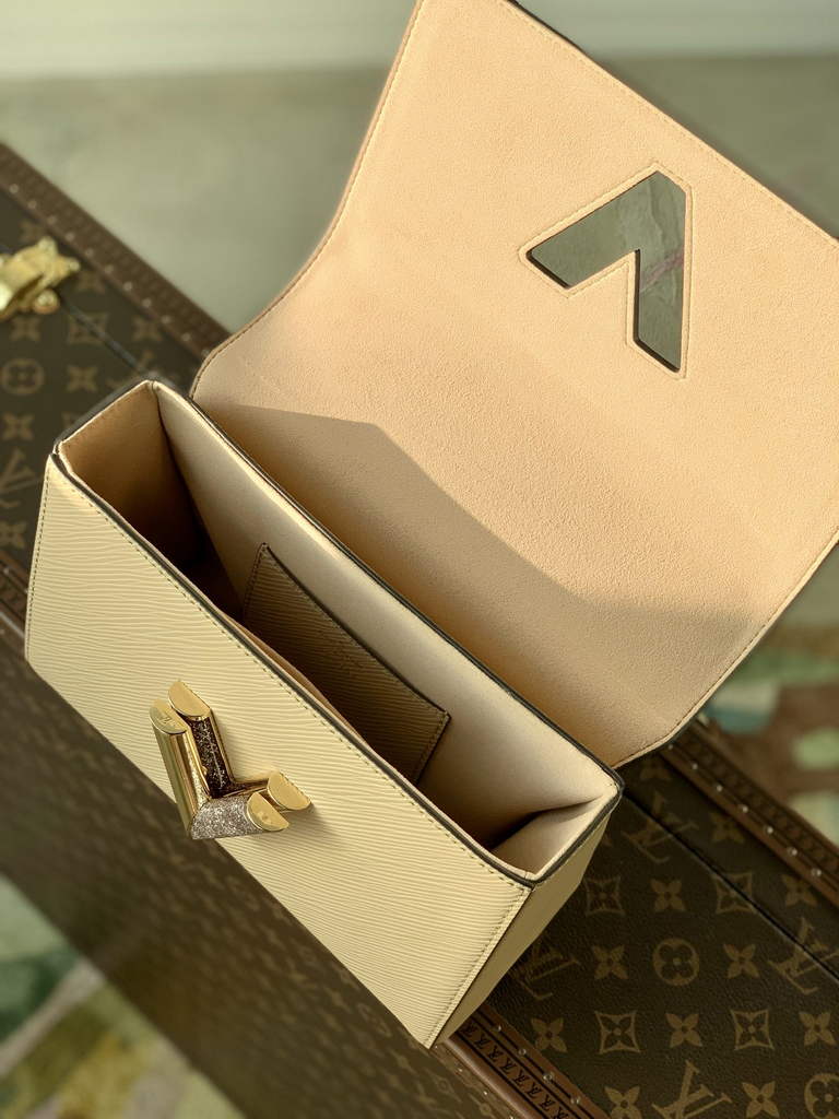 Louis Vuitton M59033 Twist MM Bag Epi Leather Dark Beige - Default Title - View 8