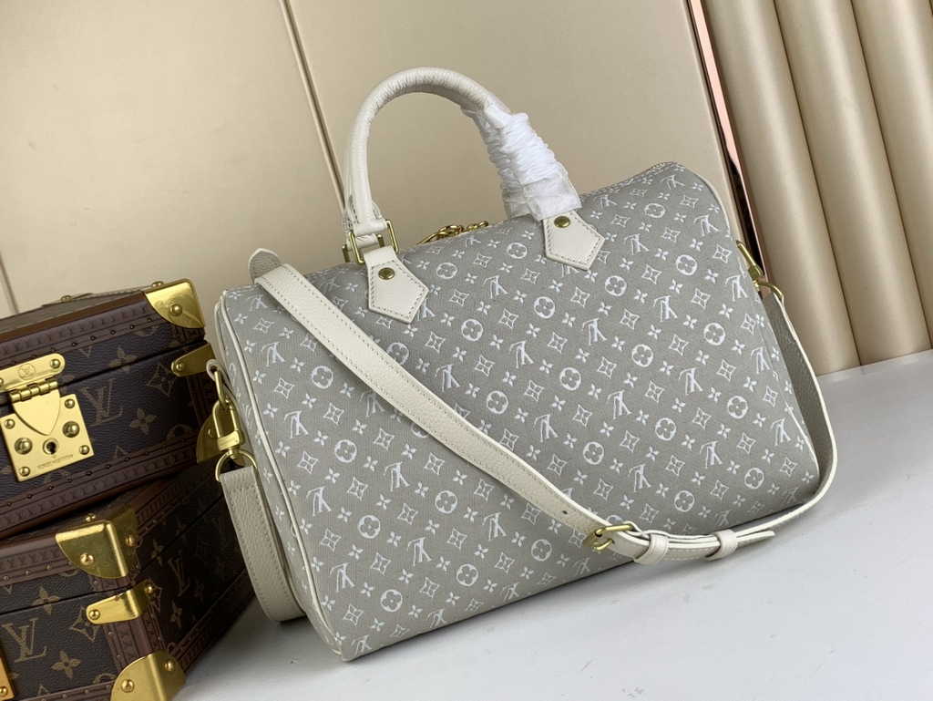 Louis Vuitton M59224 Speedy Bandoulière 30 Bag Monogram Beige