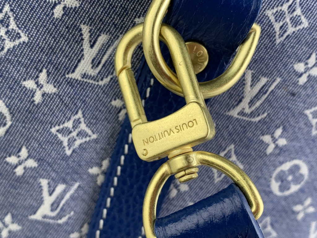 Louis Vuitton M59224 Speedy Bandoulière 30 Bag Monogram Blue