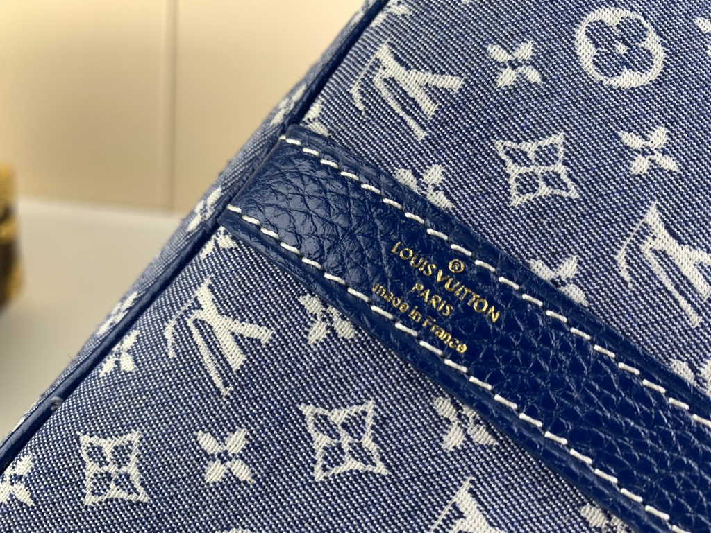 Louis Vuitton M59224 Speedy Bandoulière 30 Bag Monogram Blue