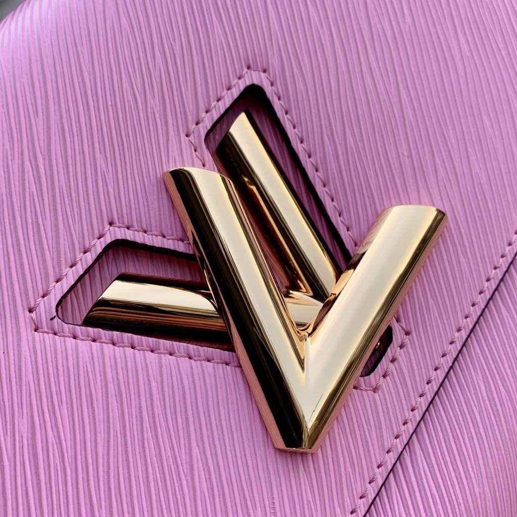 Louis Vuitton M59402 Twist MM Bag Epi Leather Pink