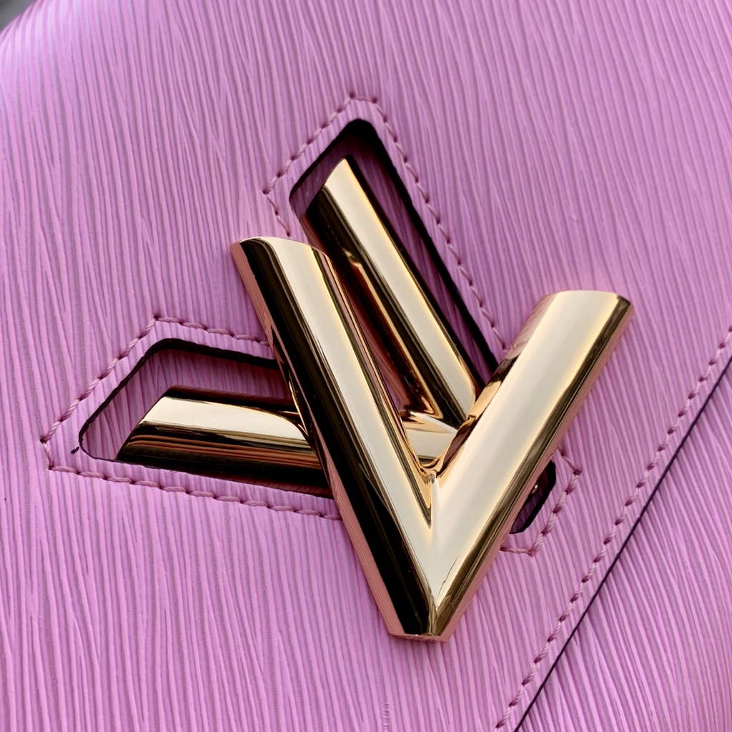 Louis Vuitton M59402 Twist MM Bag Epi Leather Pink - Default Title - View 5