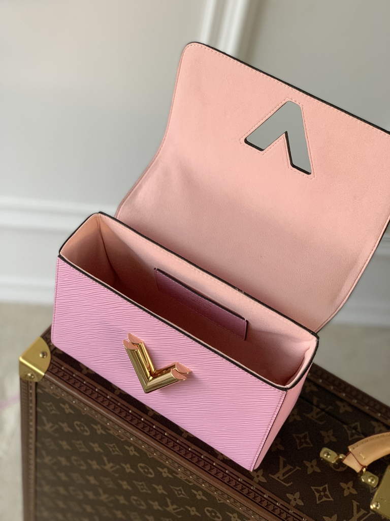 Louis Vuitton M59402 Twist MM Bag Epi Leather Pink - Default Title - View 7