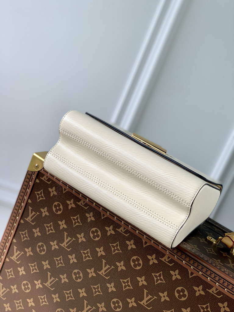 Louis Vuitton M59403 Twist MM Bag Epi Leather Beige - Default Title - View 4