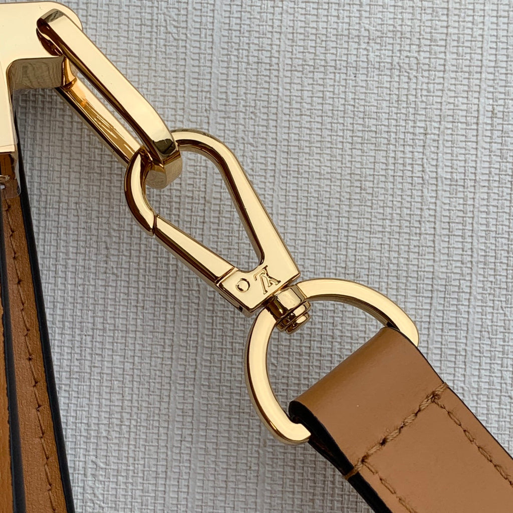 Louis Vuitton M59480 Mini Dauphine Shoulder bag white - 20 x 15 x 9 cm / monogram / Cowhide-leather trim - View 6