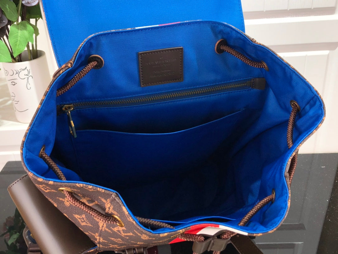 Louis Vuitton M59662 Christopher Backpack MM Monogram