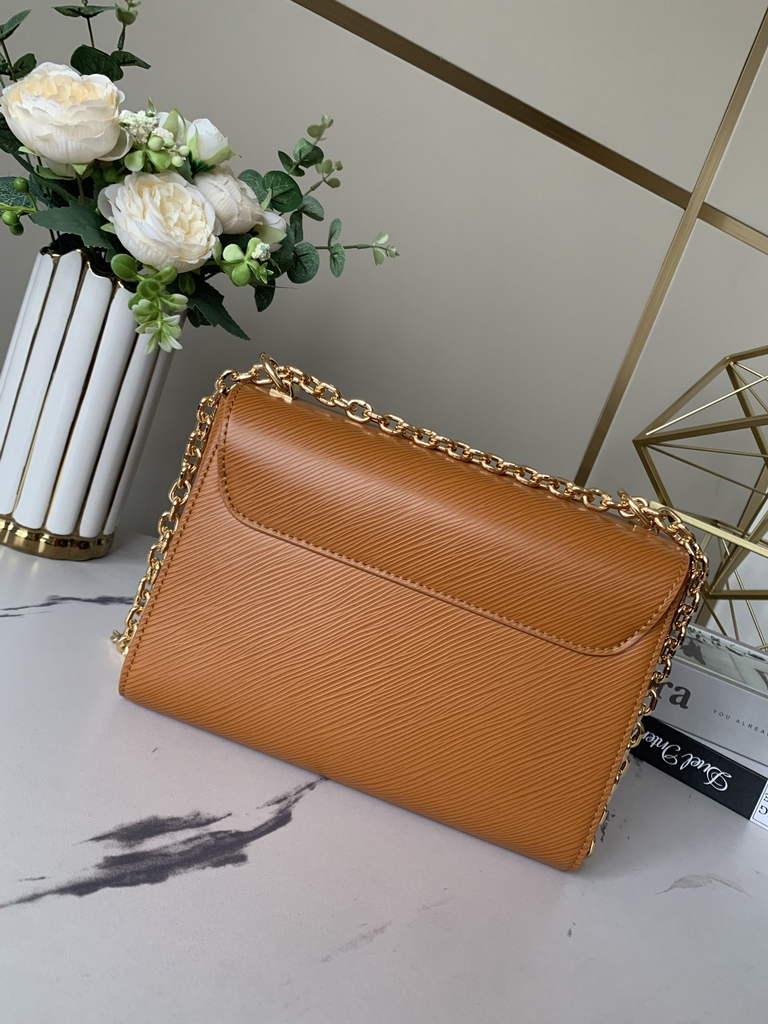 Louis Vuitton M59686 Twist MM Bag Epi Leather Brown - Default Title - View 3