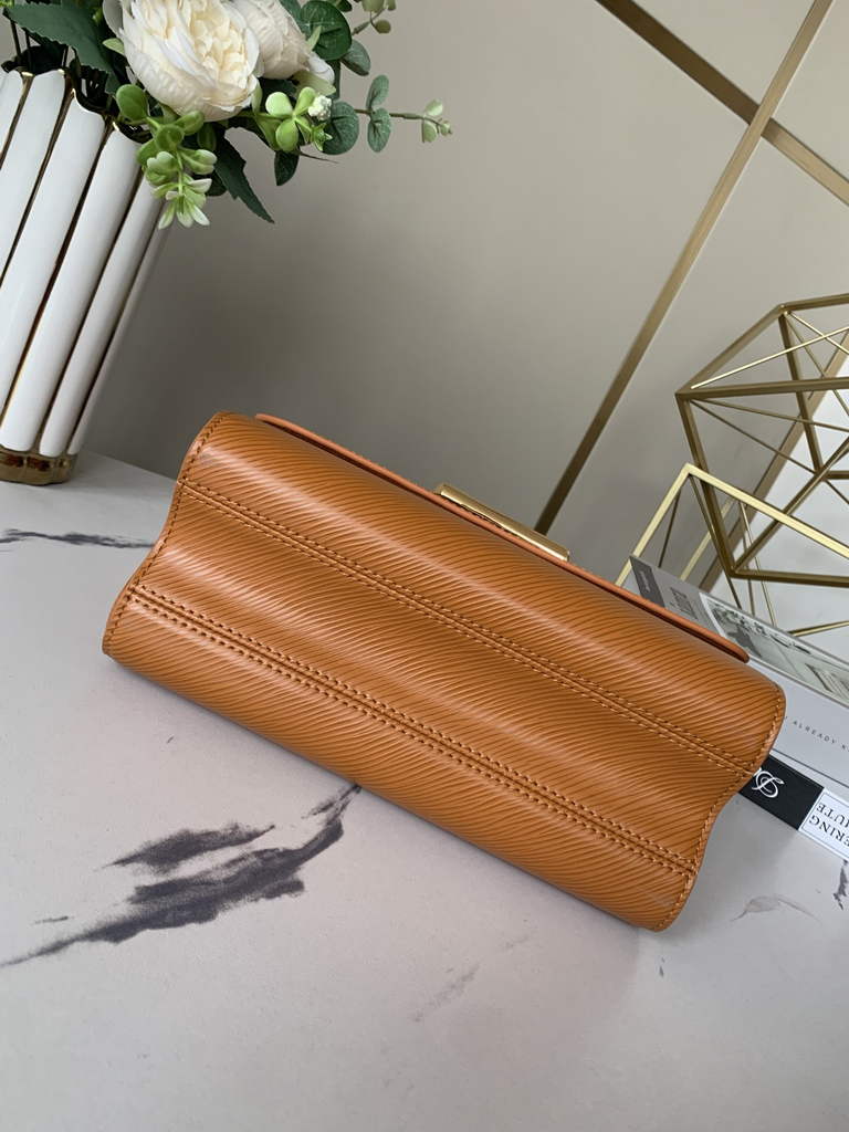 Louis Vuitton M59686 Twist MM Bag Epi Leather Brown - Default Title - View 4