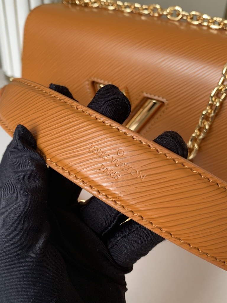 Louis Vuitton M59686 Twist MM Bag Epi Leather Brown - Default Title - View 6