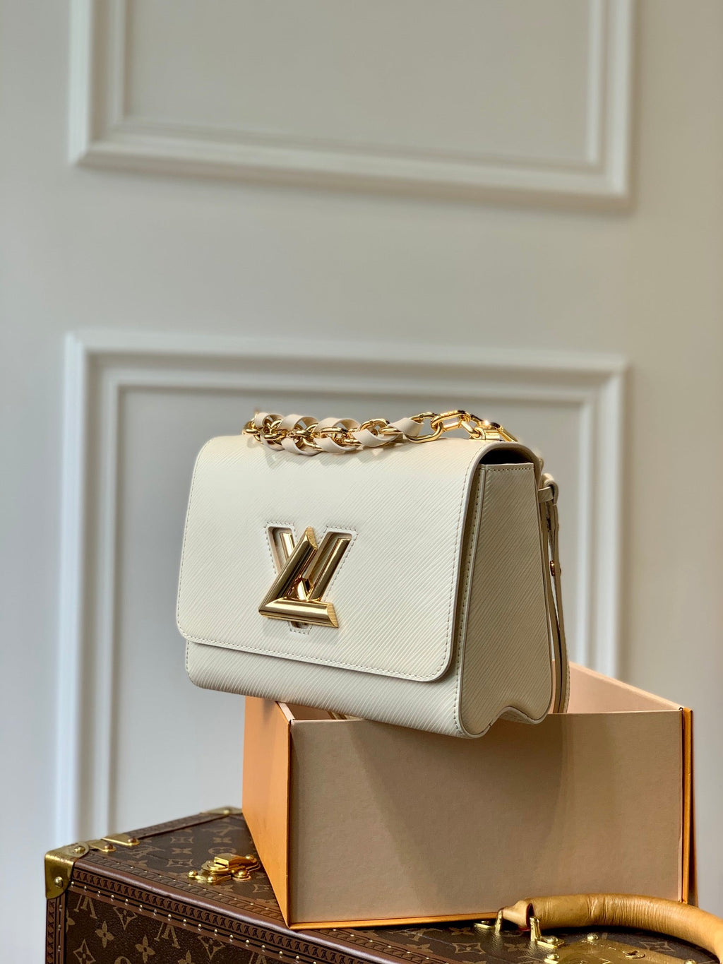 Louis Vuitton M59852 Twist PM Bag Epi Leather Quartz White - Default Title - View 3