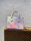 Louis Vuitton M59856 OnTheGo PM Tote Bag Blue - Default Title - View 1