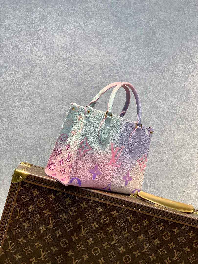 Louis Vuitton M59856 OnTheGo PM Tote Bag Blue - Default Title - View 2
