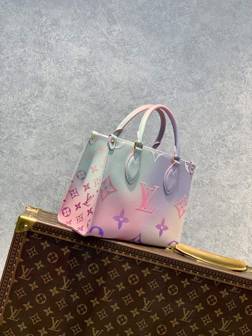 Louis Vuitton M59856 OnTheGo PM Tote Bag Blue - Default Title - View 2