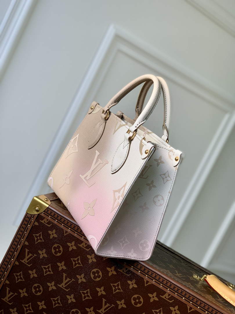 Louis Vuitton M59856 OnTheGo PM Tote Bag dark beige - Default Title - View 2