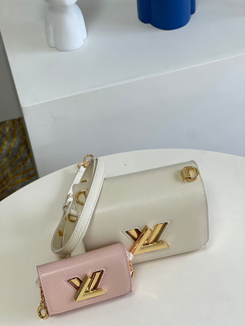 Louis Vuitton M59886 Twist PM Bag Epi Leather Beige Pink - Default Title - View 3