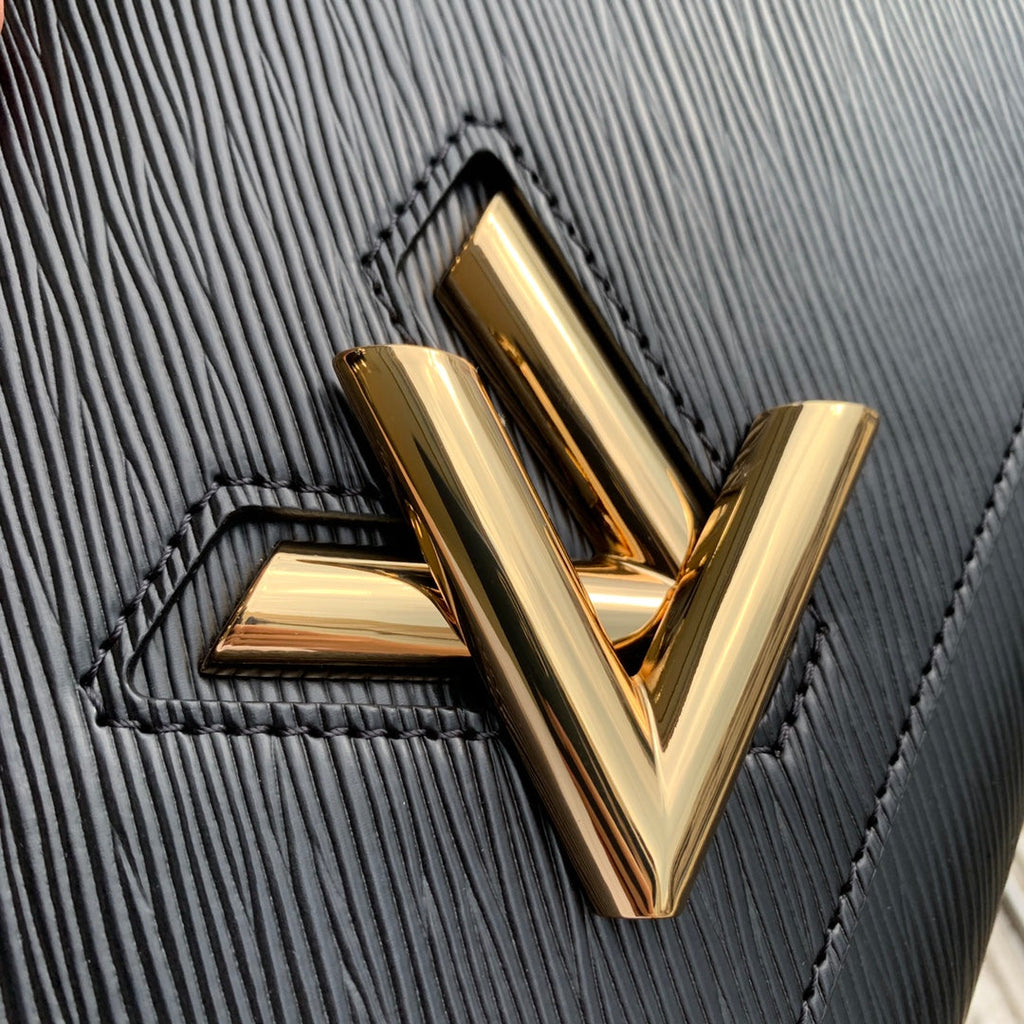 Louis Vuitton M59887 LV M21772 Twist MM Bag Epi Leather Black - Default Title - View 5