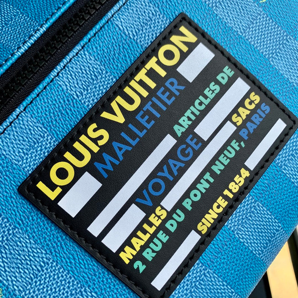 Louis Vuitton M59913 Discovery Backpack Damier Other Blue