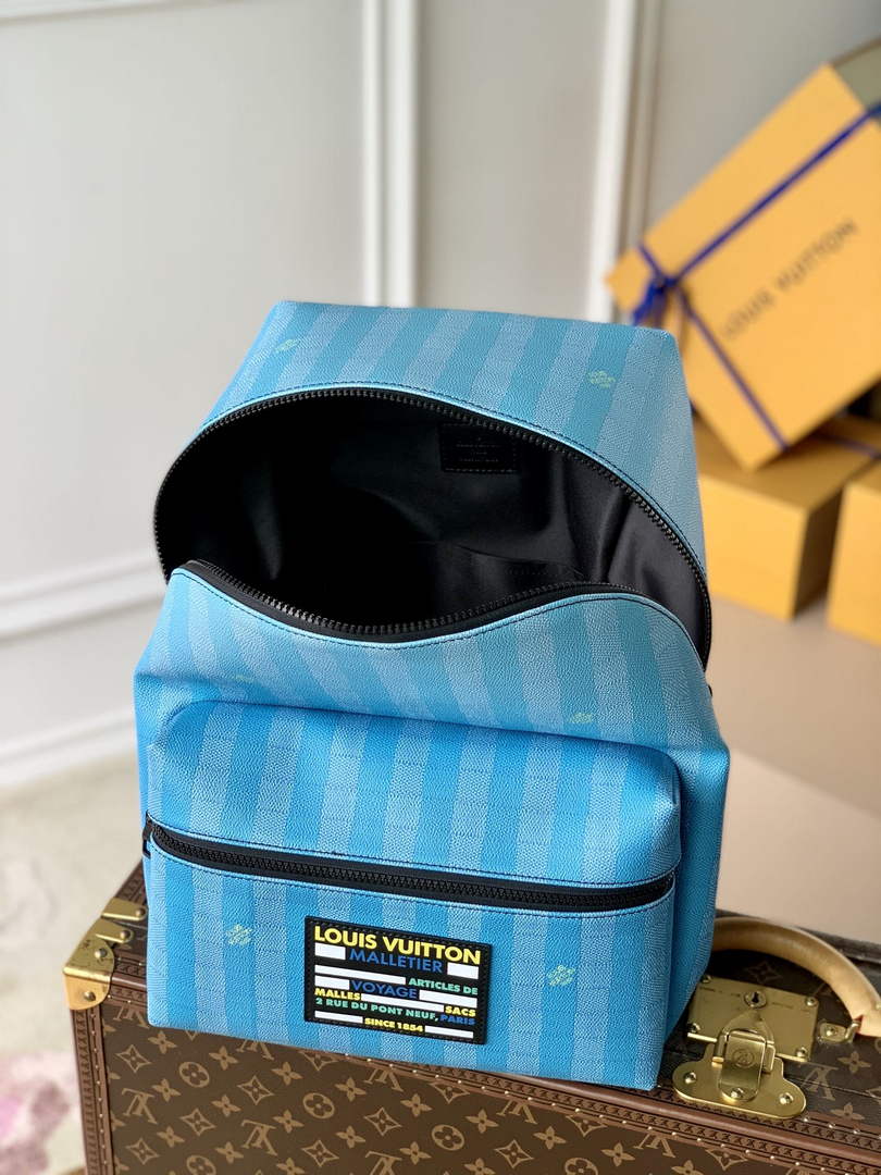 Louis Vuitton M59913 Discovery Backpack Damier Other Blue