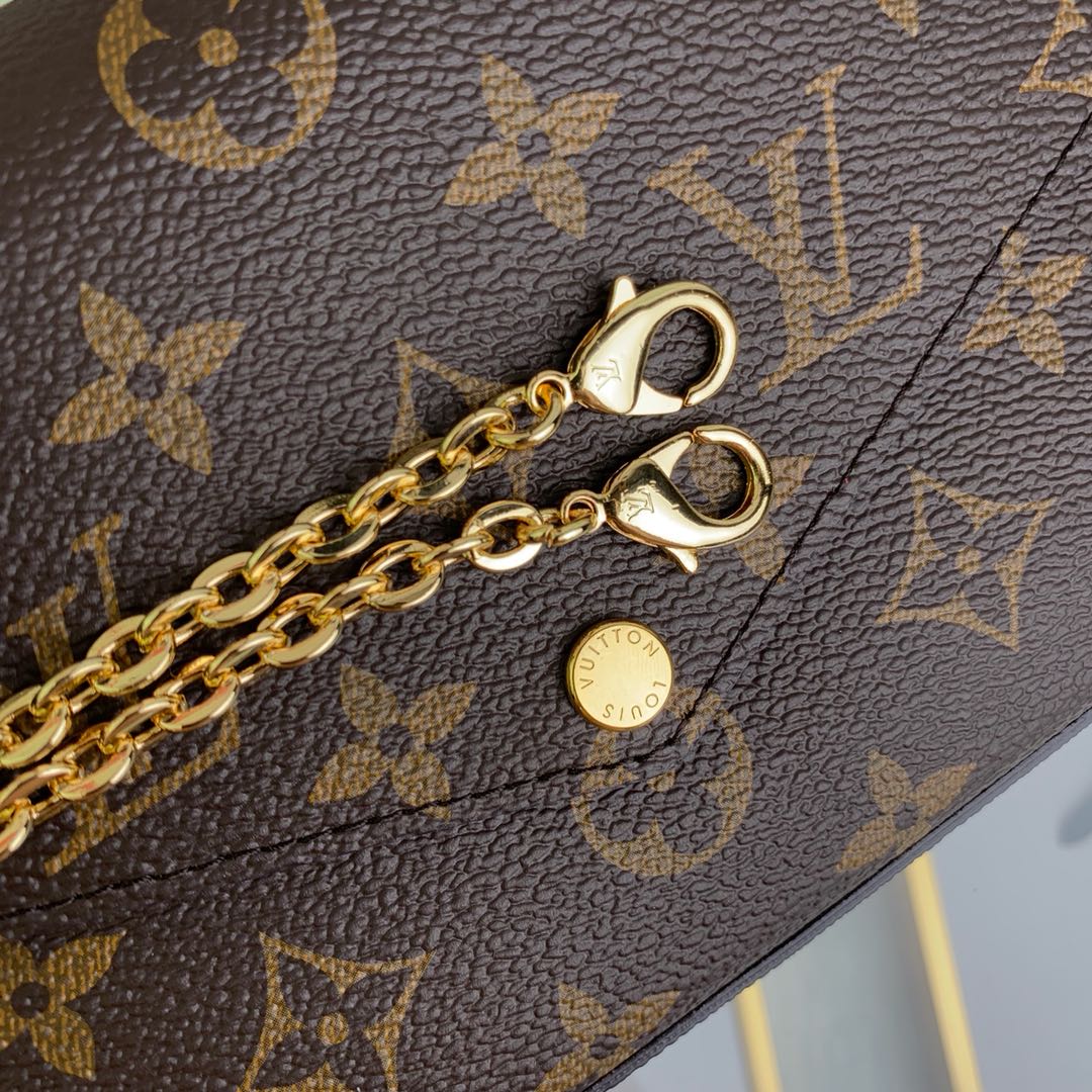 Louis Vuitton M61276 Félicie Pochette Monogram canvas - 21 x 12 x 3 cm / Monogram canvas - View 5