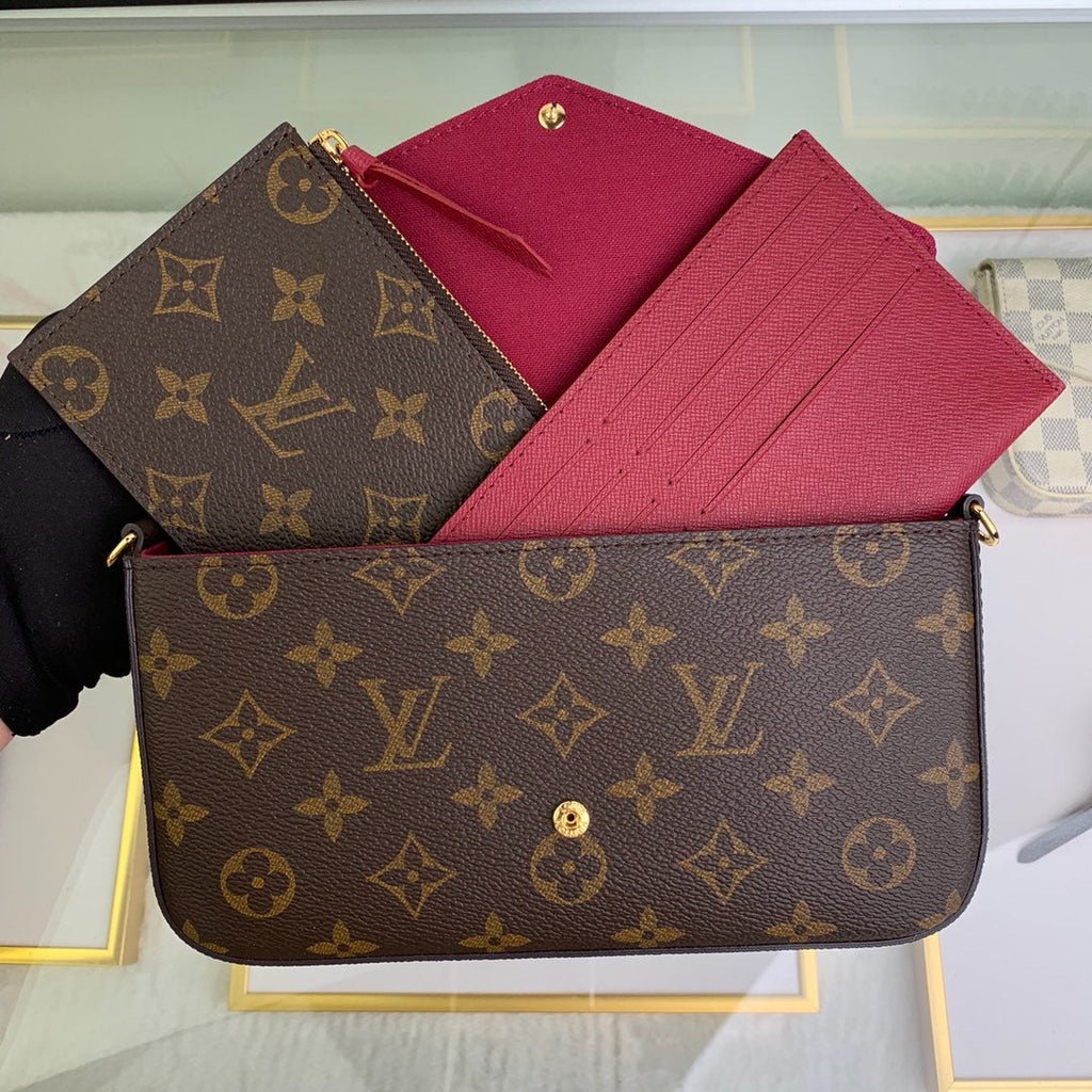 Louis Vuitton M61276 Félicie Pochette Monogram canvas - 21 x 12 x 3 cm / Monogram canvas - View 6