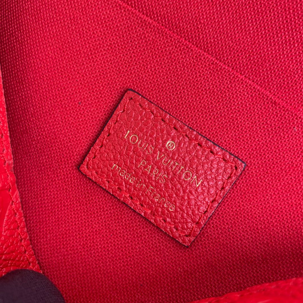 Louis Vuitton M63700 Félicie Pochette Monogram Leather Red - 21 x 12 x 3 cm / Red - View 8