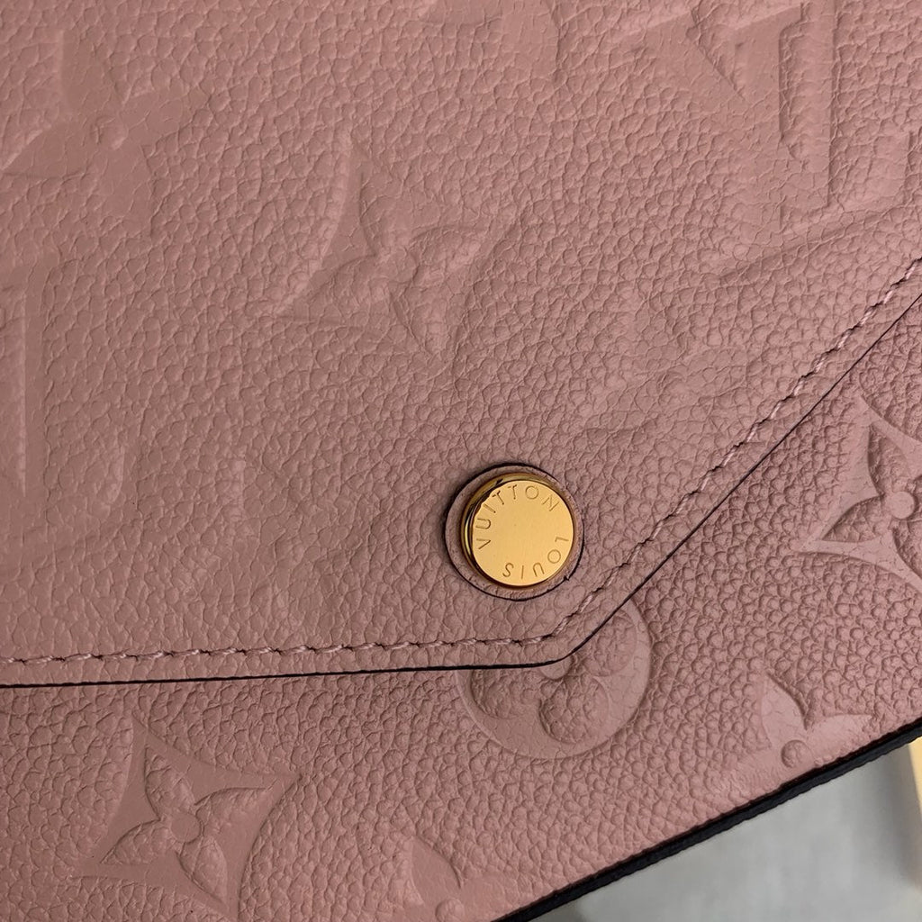 Louis Vuitton M67856 Félicie Pochette Monogram Leather Pink - 21 x 12 x 3 cm / Pink - View 5