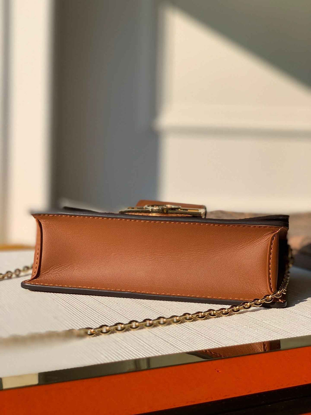 Louis Vuitton M68746 Dauphine Chain Wallet monogram