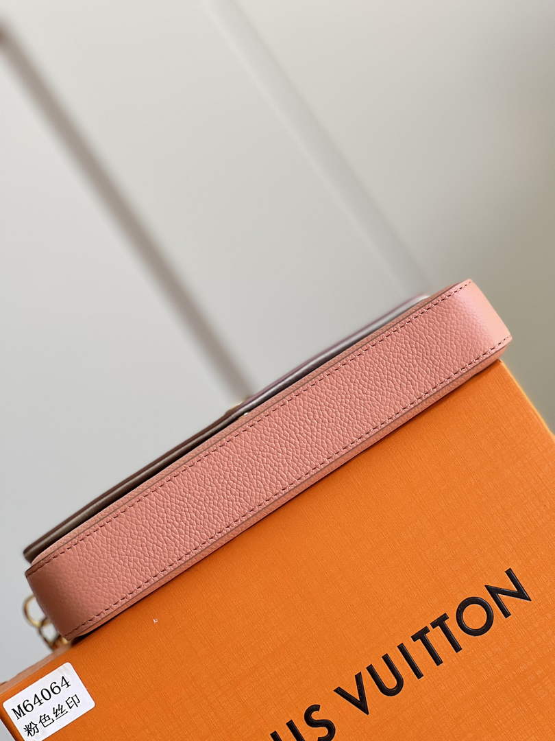 Louis Vuitton M80482 Félicie Pochette Leather Pink - 21 x 12 x 3 cm / Pink - View 6