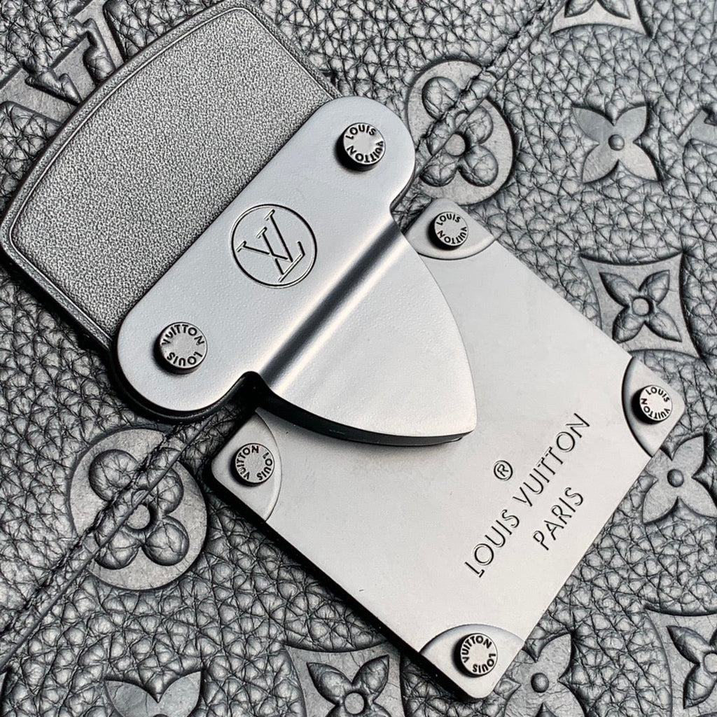 Louis Vuitton M80560 S Lock A4 Pouch Monogram Leather - Default Title - View 6
