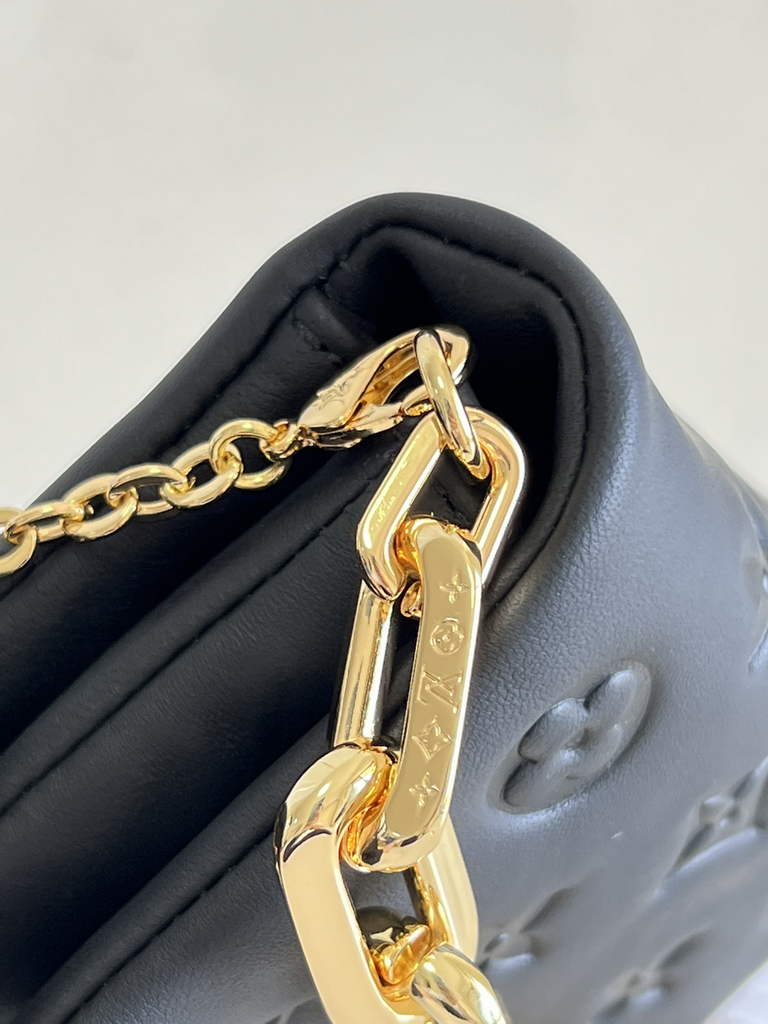 Louis Vuitton M81125 Beltbag Coussin Handbag Calfskin Leather Black - Default Title - View 7