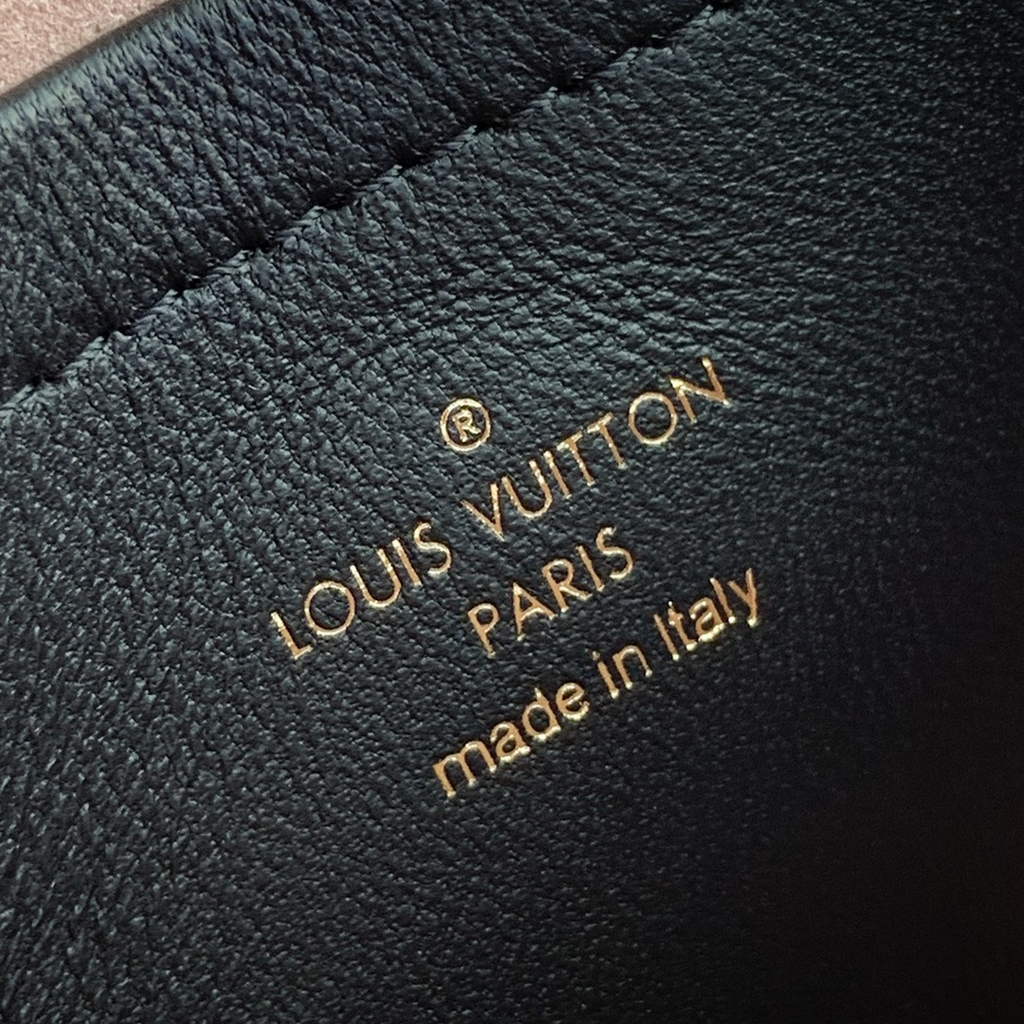 Louis Vuitton M82116 Pochette Coussin Handbag Calfskin Leather Black - Default Title - View 7