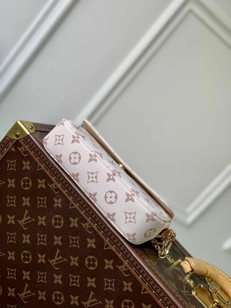 Louis Vuitton M83091 Wallet on Chain Ivy Beige Monogram Canvas - Default Title - View 5
