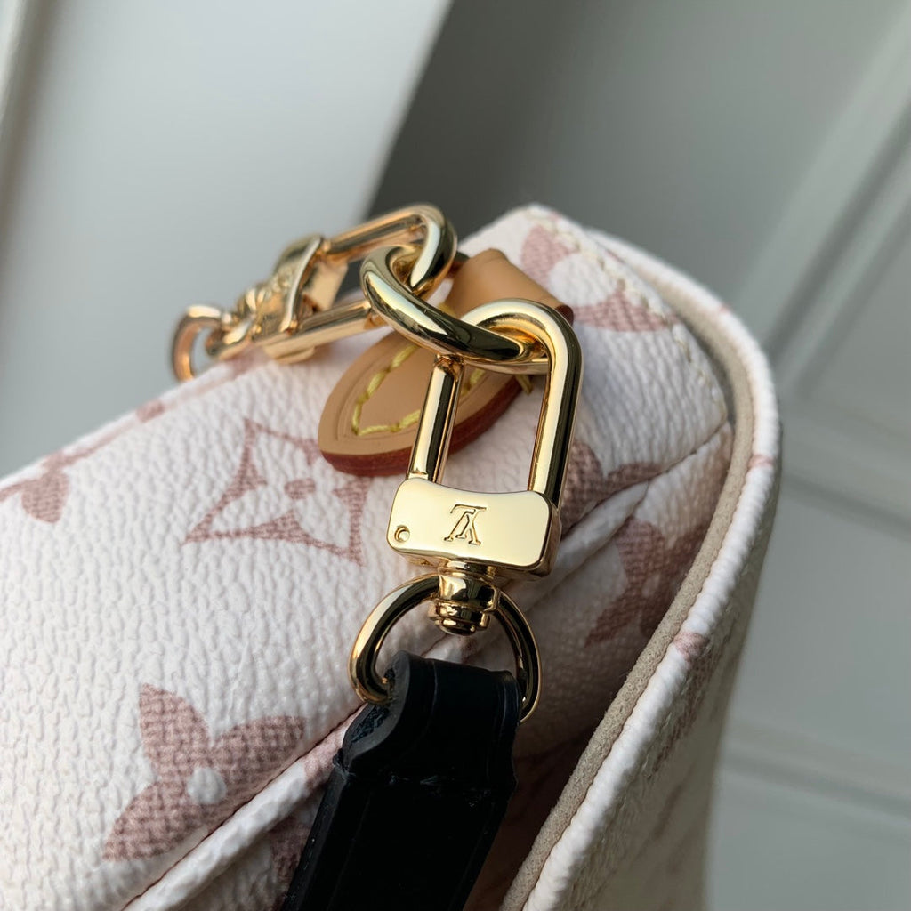 Louis Vuitton M83091 Wallet on Chain Ivy Beige Monogram Canvas - Default Title - View 6