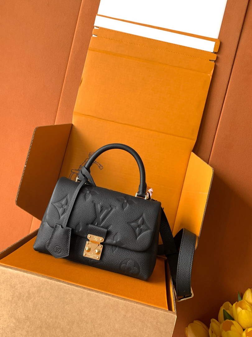 Louis Vuitton Madeleine BB Bag, M45977 Monogram Black