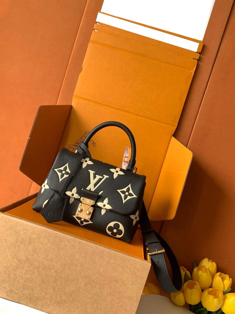 Louis Vuitton Madeleine BB Bag, M45978 Monogram Black