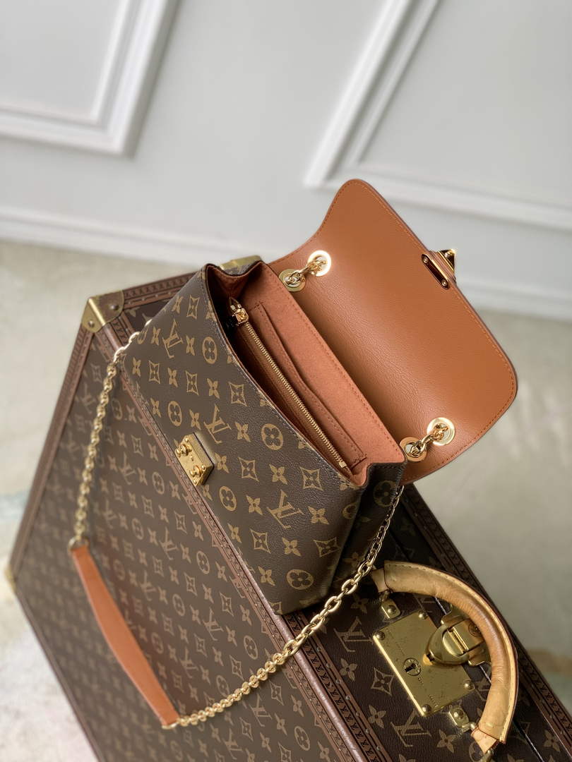 Louis Vuitton Madeleine BB Bag, M28588 Monogram Brown