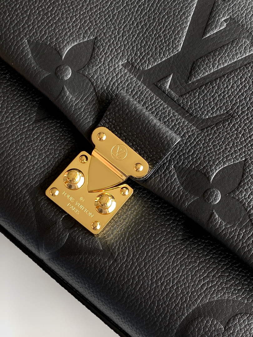 Louis Vuitton Madeleine MM Bag, M45976 Black Cowhide Leather - Default Title - View 7