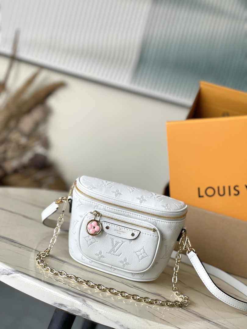 Louis Vuitton Mini Bumbag M11300 White