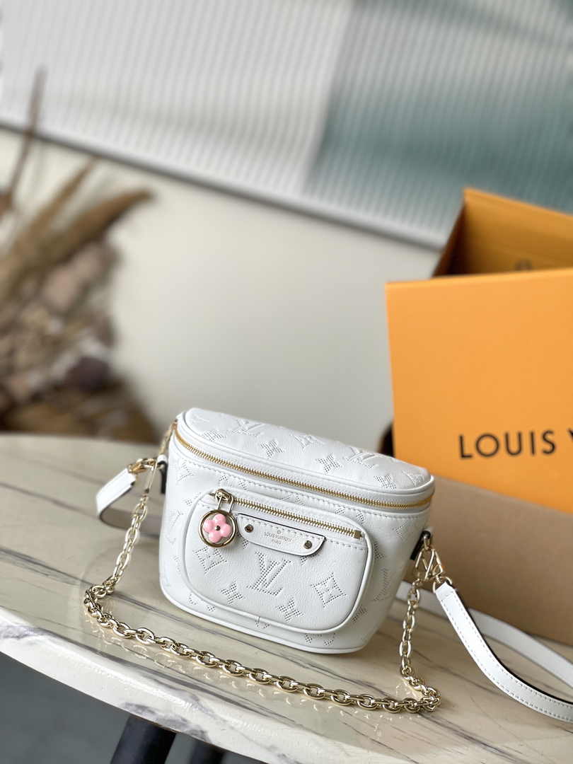 Louis Vuitton Mini Bumbag M11300 White