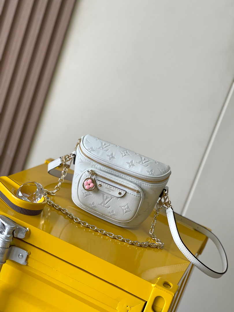 Louis Vuitton Mini Bumbag M11300 White