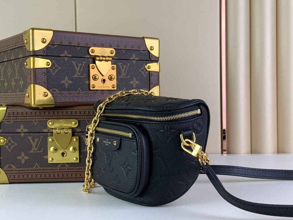 Louis Vuitton Mini Bumbag M46917 Gradient Black leather