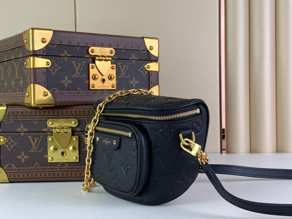 Louis Vuitton Mini Bumbag M46917 Gradient Black leather