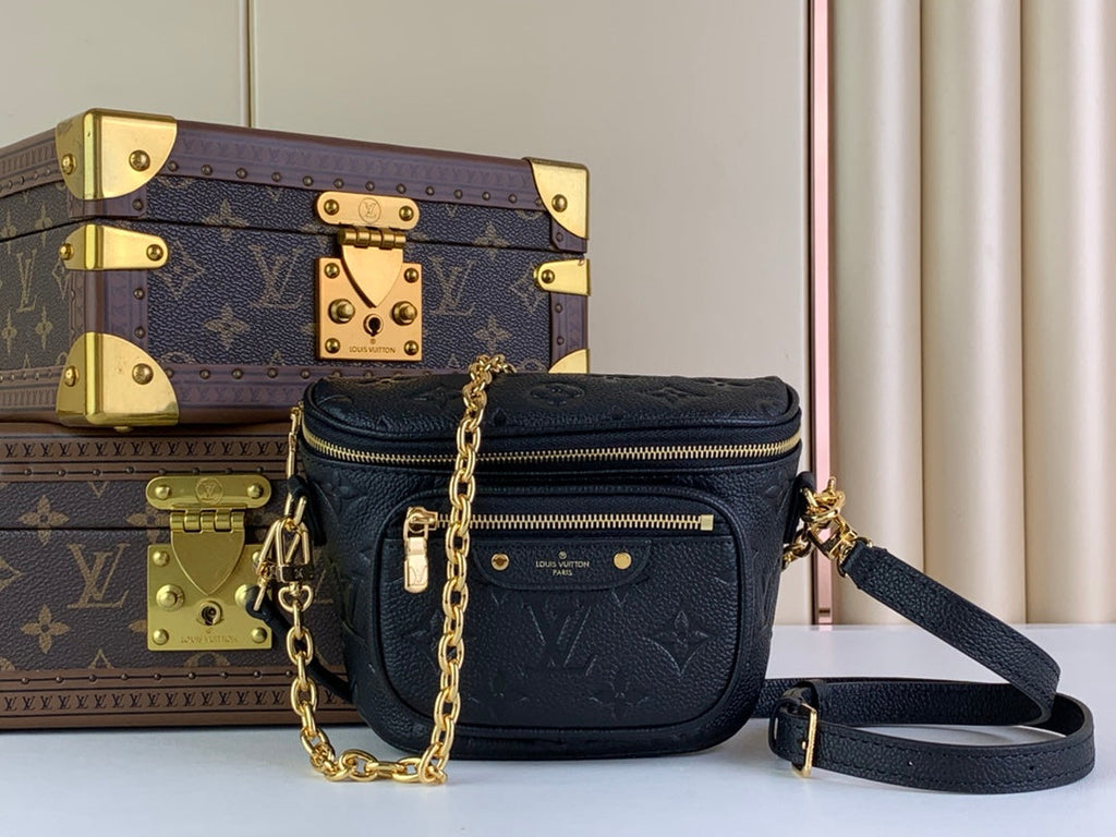 Louis Vuitton Mini Bumbag M46917 Gradient Black leather