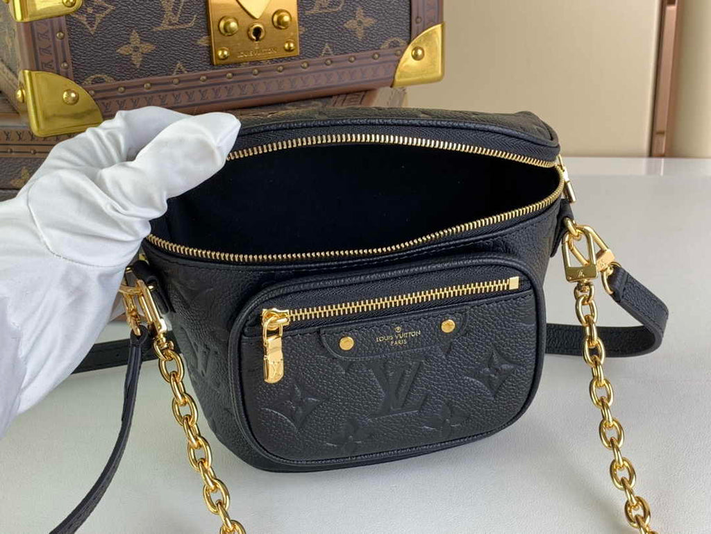 Louis Vuitton Mini Bumbag M46917 Gradient Black leather