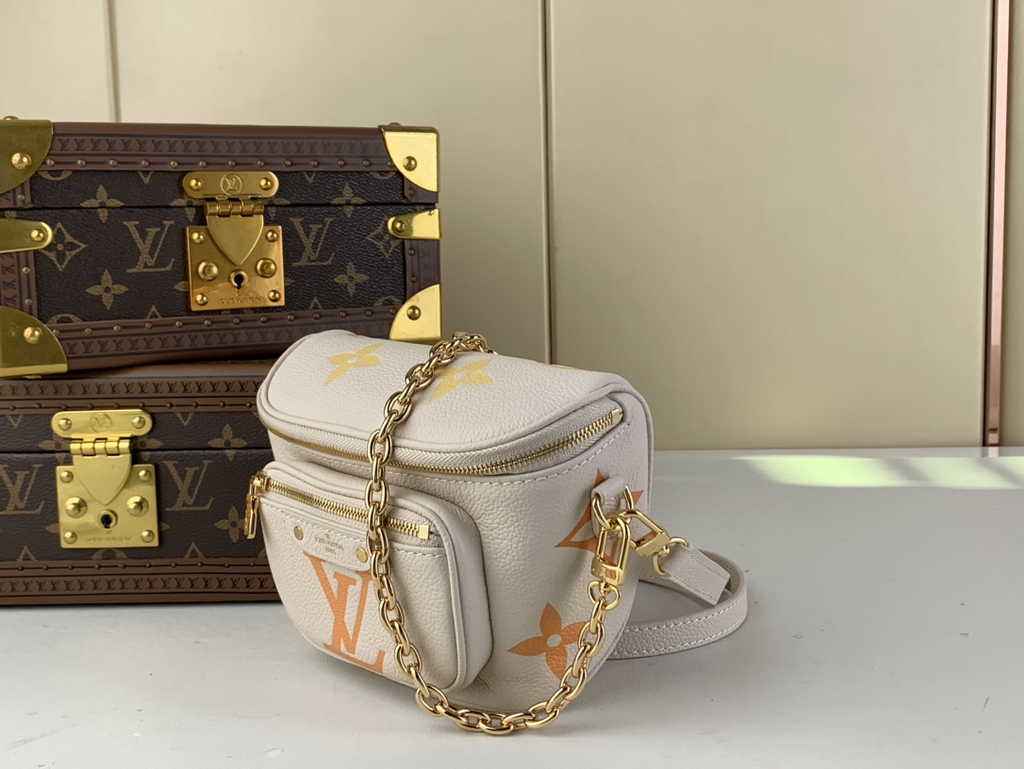 Louis Vuitton Mini Bumbag M82208 Gradient Neutral Monogram leather