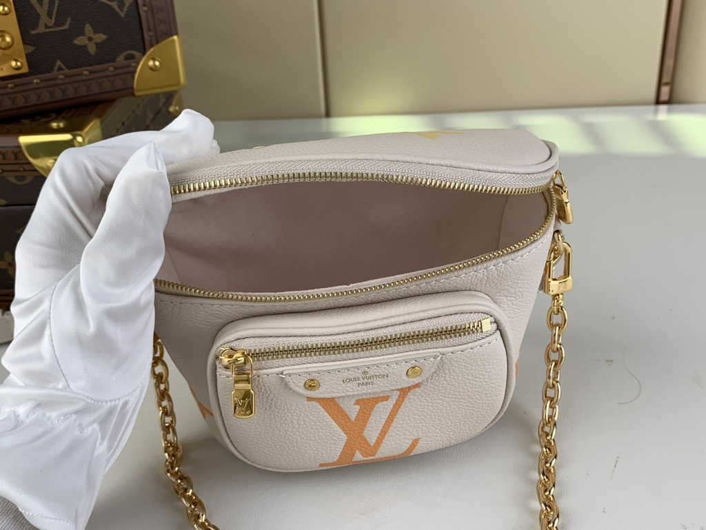Louis Vuitton Mini Bumbag M82208 Gradient Neutral Monogram leather