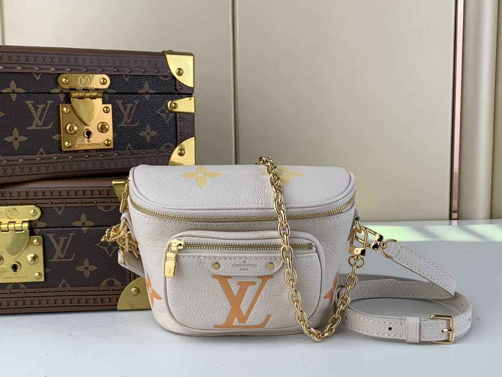 Louis Vuitton Mini Bumbag M82208 Gradient Neutral Monogram leather