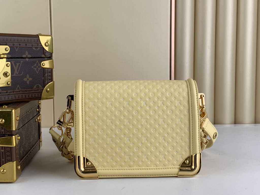Louis Vuitton Mini Dauphine Shoulder Bag M22597 Yellow - Default Title - View 3