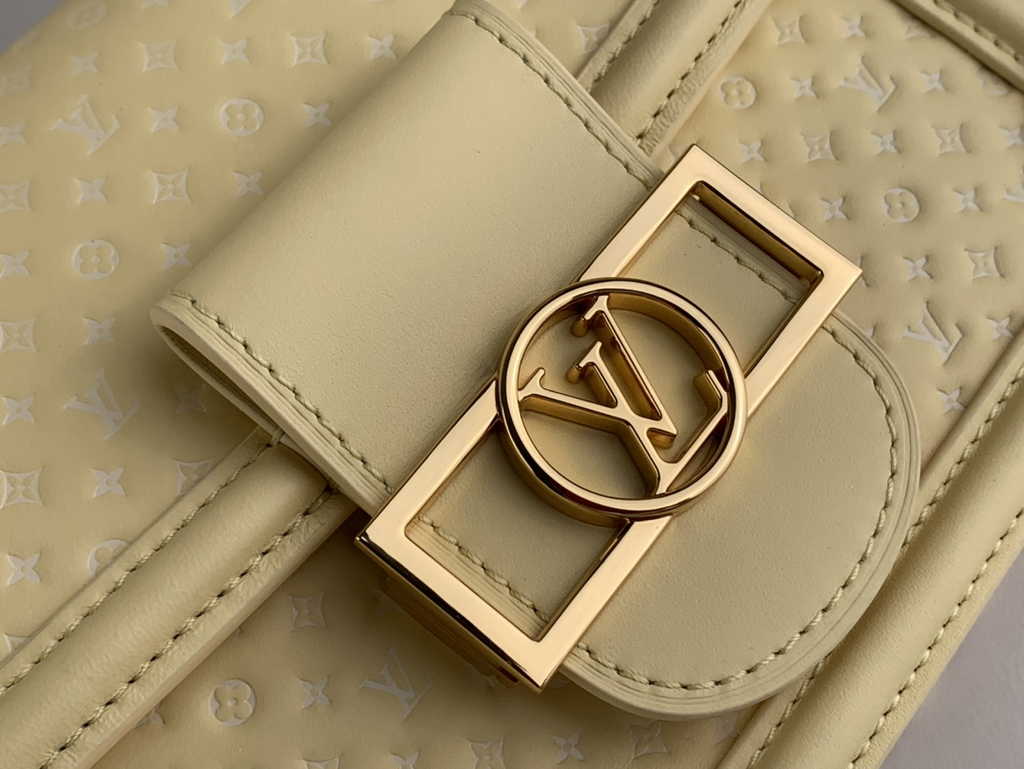 Louis Vuitton Mini Dauphine Shoulder Bag M22597 Yellow - Default Title - View 5