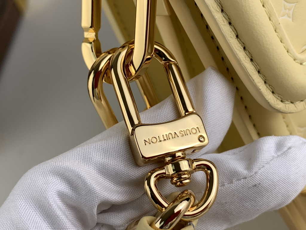 Louis Vuitton Mini Dauphine Shoulder Bag M22597 Yellow - Default Title - View 7